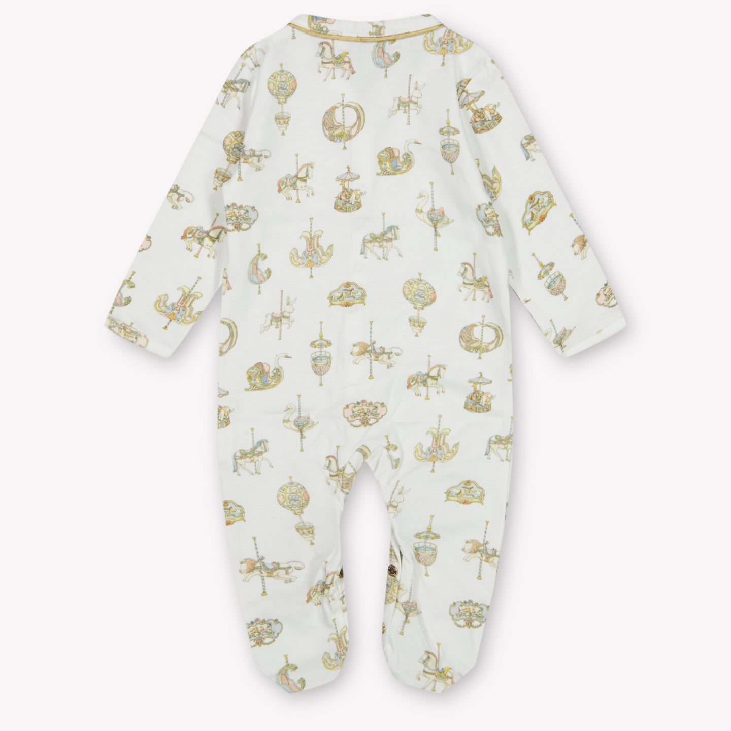 Atelier Choux Baby Unisex Playsuit In White