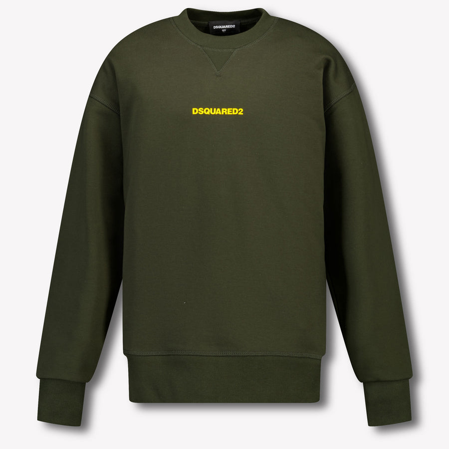 Dsquared2 Kinder Unisex Trui In Army