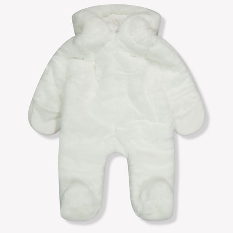 First Baby Unisex Ski Suits In OffWhite
