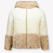 MonnaLisa Kids Girls Jackets In Beige