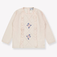 Tartine et chocolat Baby Girls Sweater in Light Pink