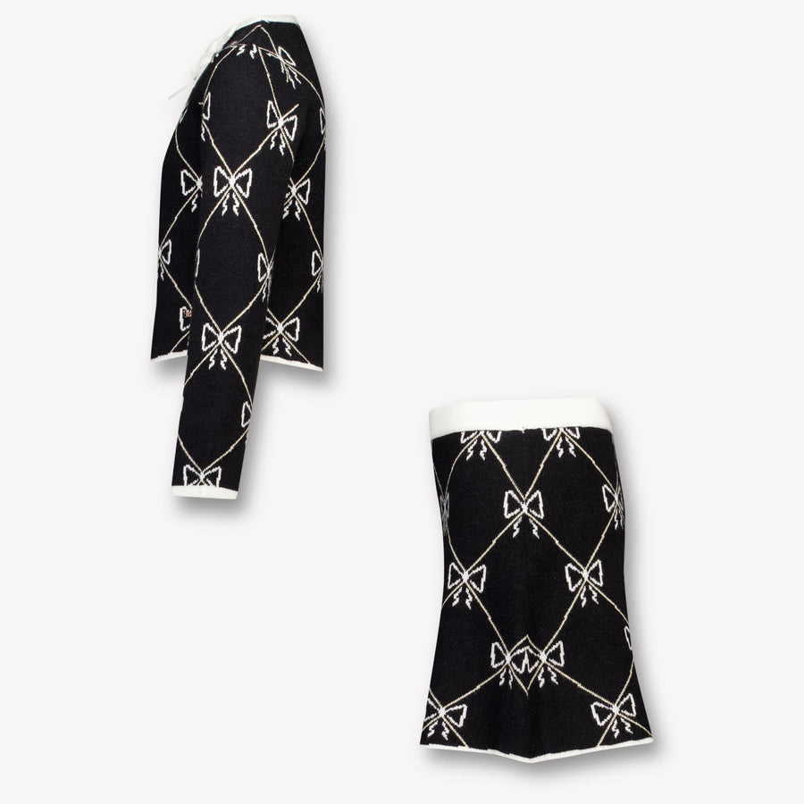 Abel & Lula Kids Girls Set in Black