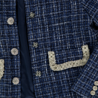 Prinsessefin Kinder Meisjes Colbert In Navy