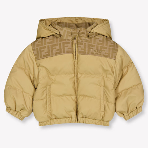 Fendi Baby Unisex Accessory in Beige