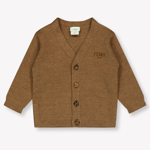 Fendi Baby Unisex Vest Camel