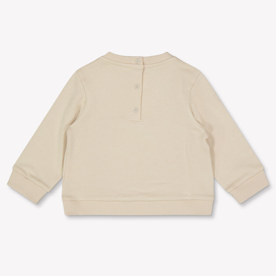 Fendi Baby Unisex Trui In Licht Beige
