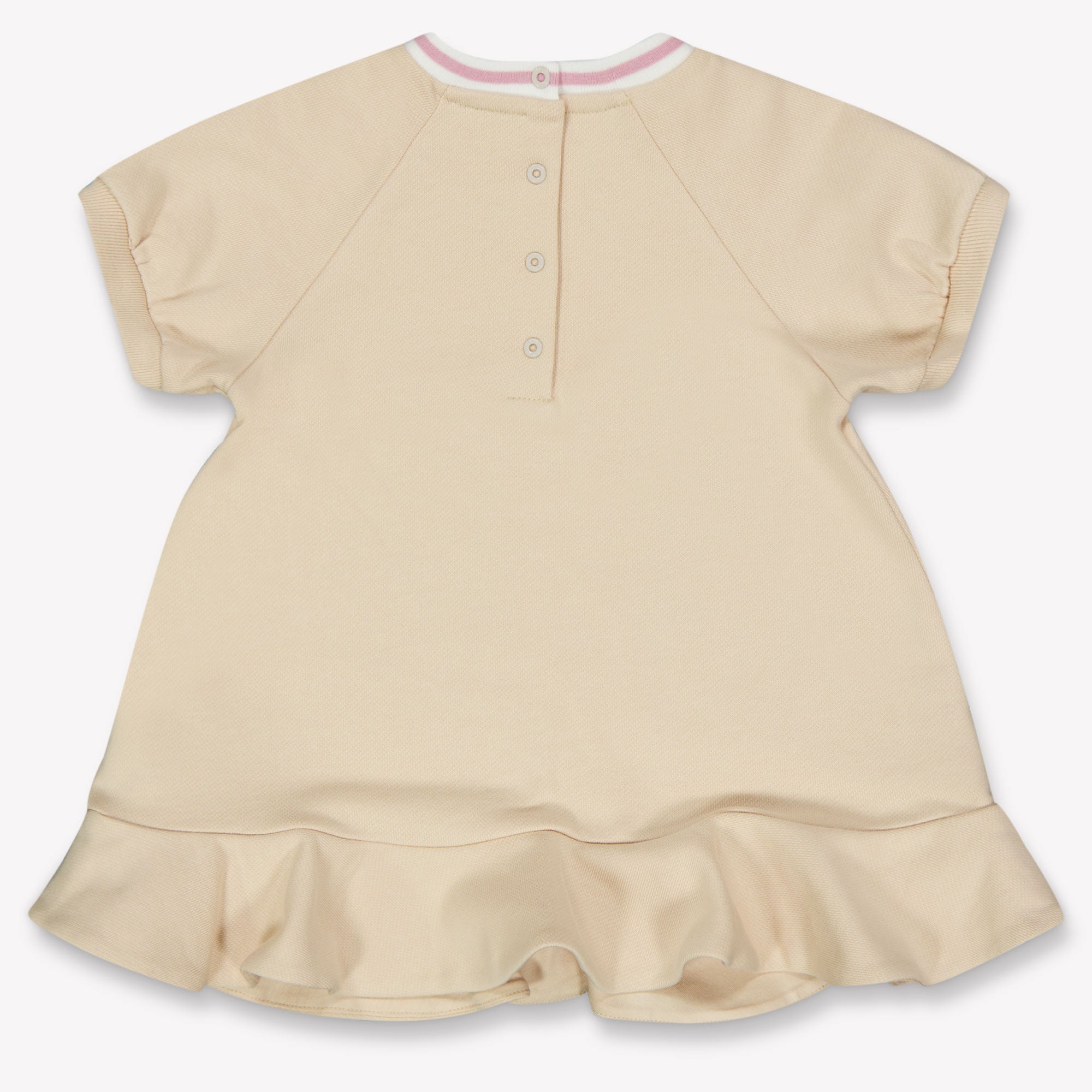 Fendi Baby Meisjes Jurk In Licht Beige