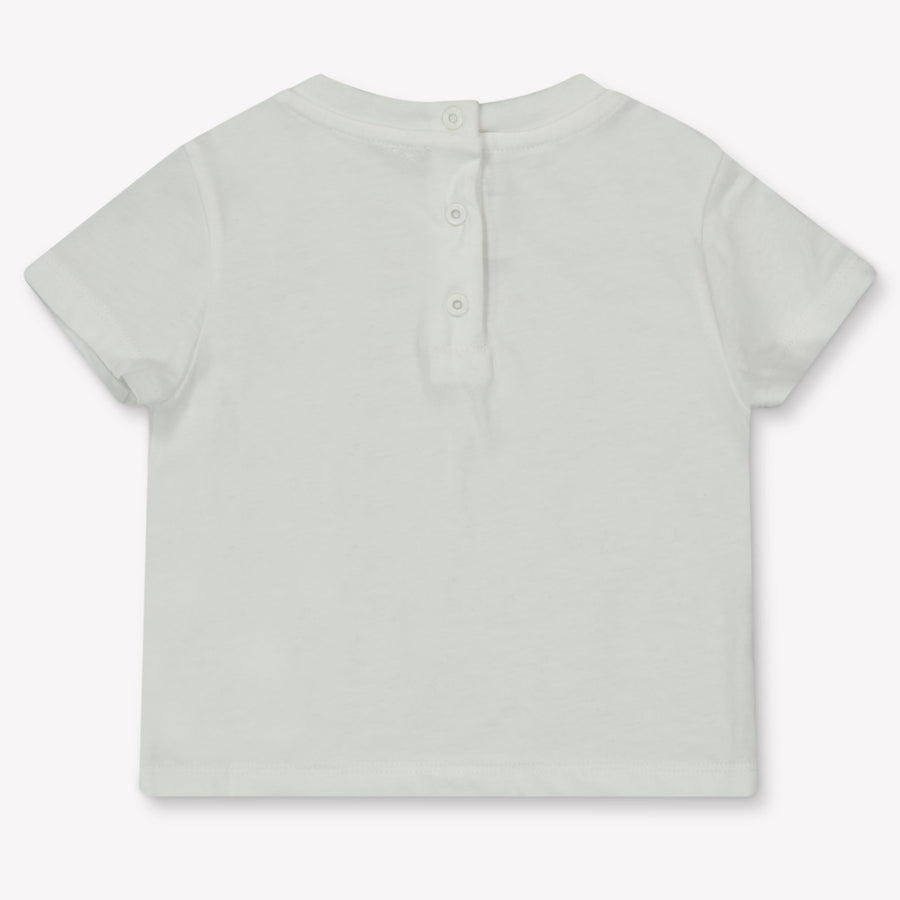 Fendi Baby Meisjes T-Shirt In Beige