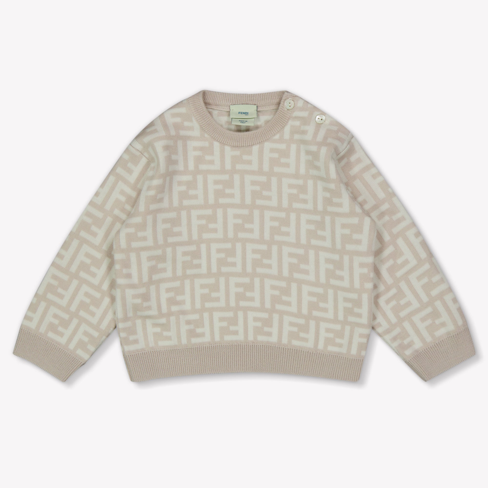 Fendi Baby Unisex Trui In Grijs