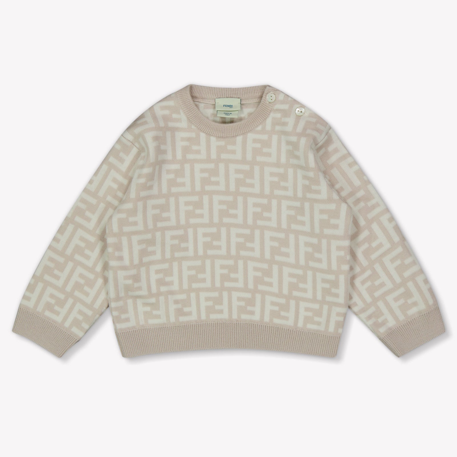 Fendi Baby Unisex Trui In Grijs