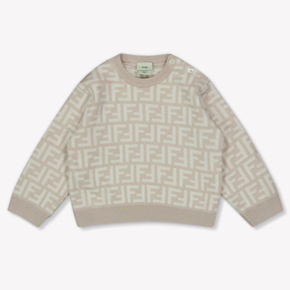 Fendi Baby Unisex Trui In Grijs