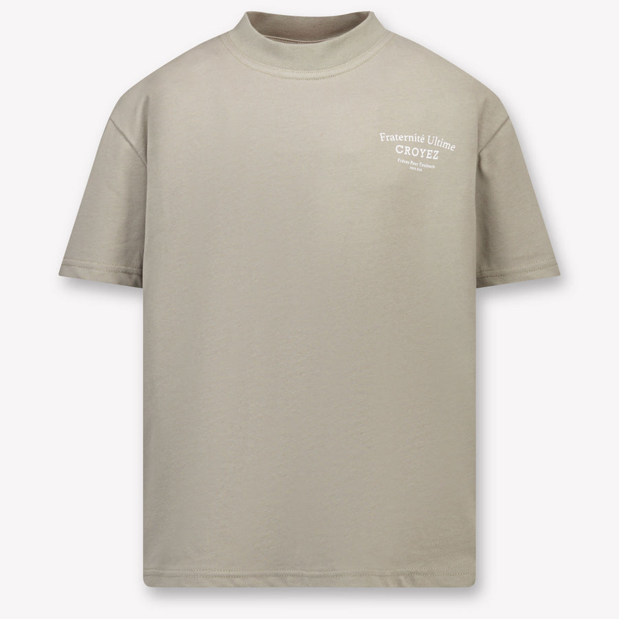 Croyez Boys T-Shirt in Olive Green