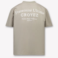 Croyez Kids Boys T-shirt in Olive Green
