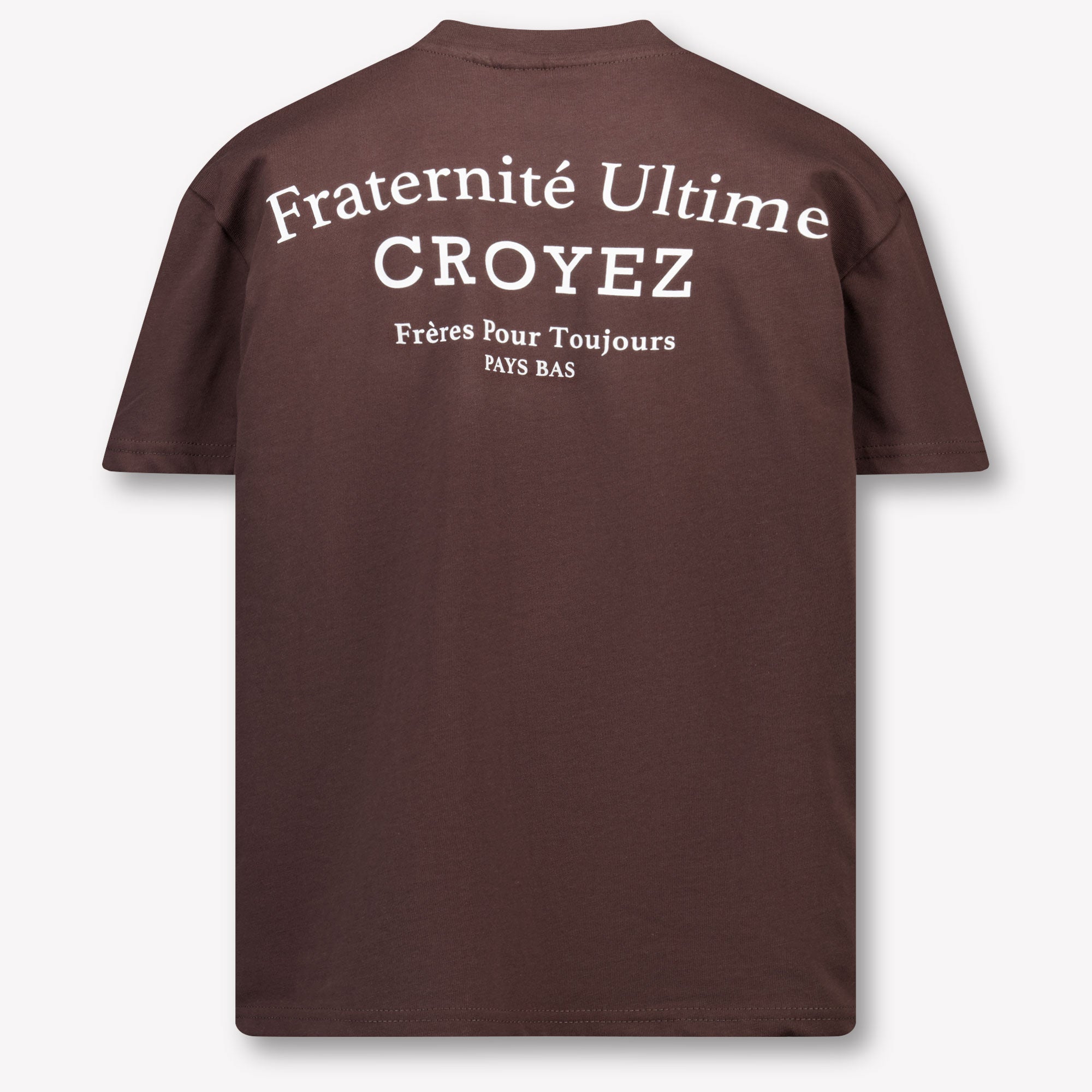 Croyez Kids Boys T-shirt in Brown