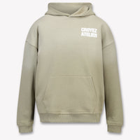 Croyez Kids Boys Sweater in Olive Green