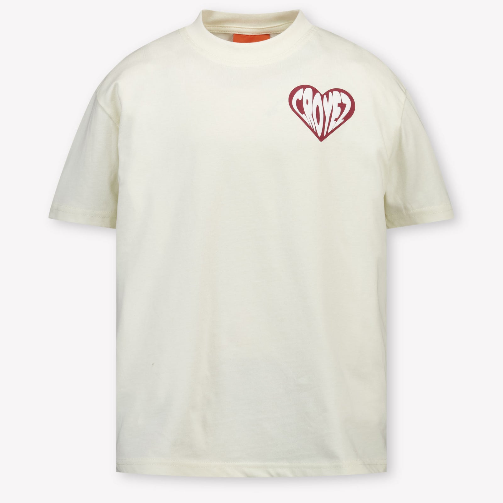 Croyez Kinder Jongens T-Shirt In Off White