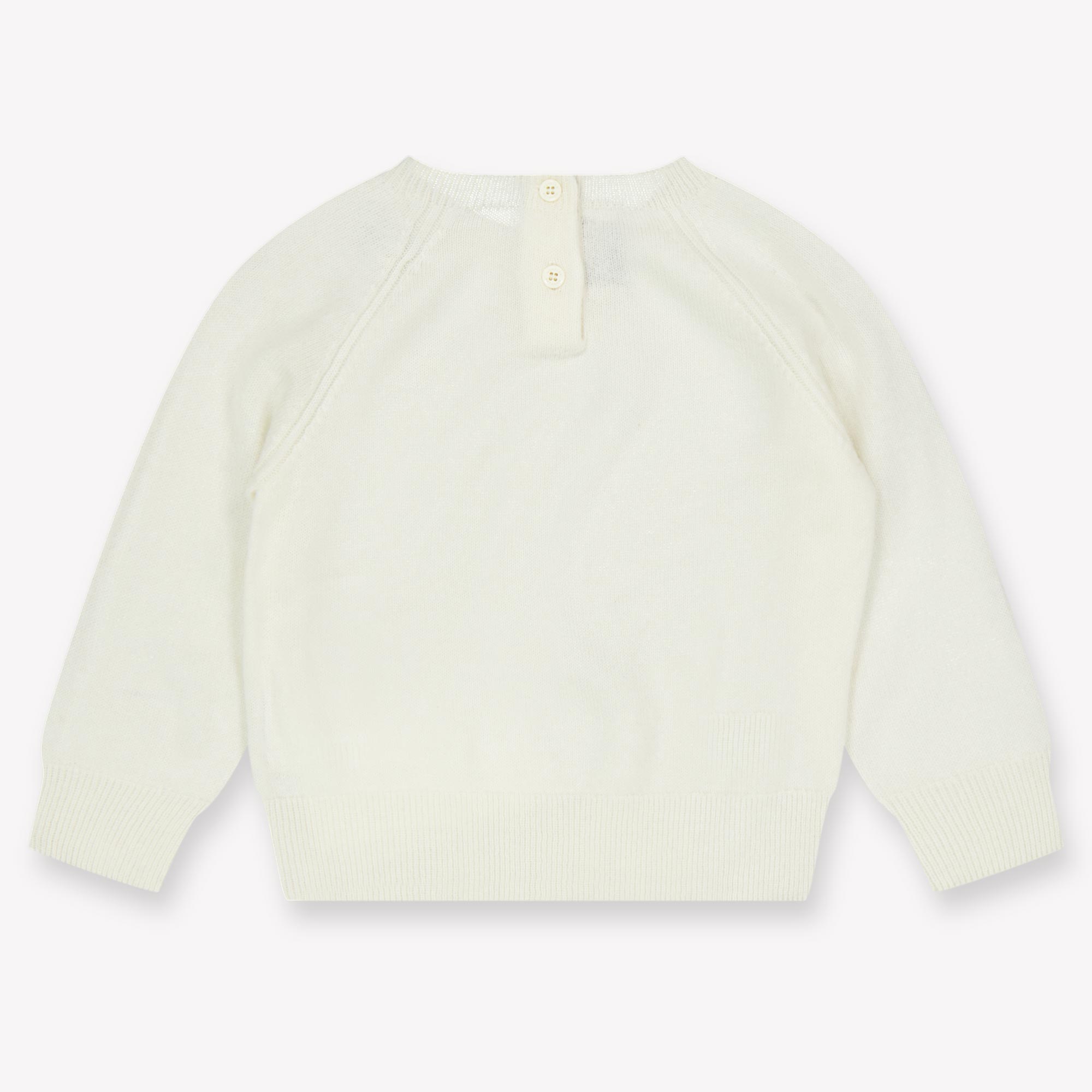 Moncler Baby Jongens Trui In Off White