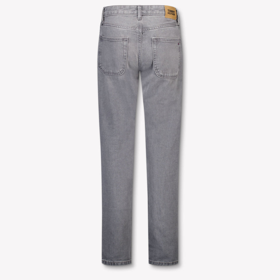 Tommy Hilfiger Kids Boys Jeans In Gray