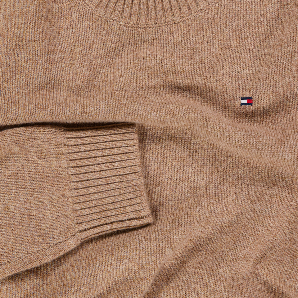 Tommy Hilfiger Kids Boys Sweater in Camel