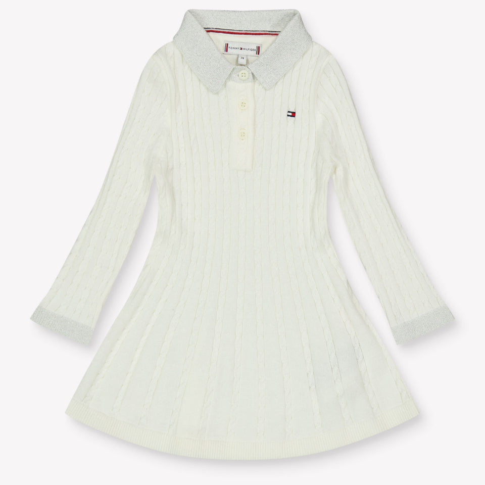 Tommy Hilfiger Baby Girls Dress OffWhite