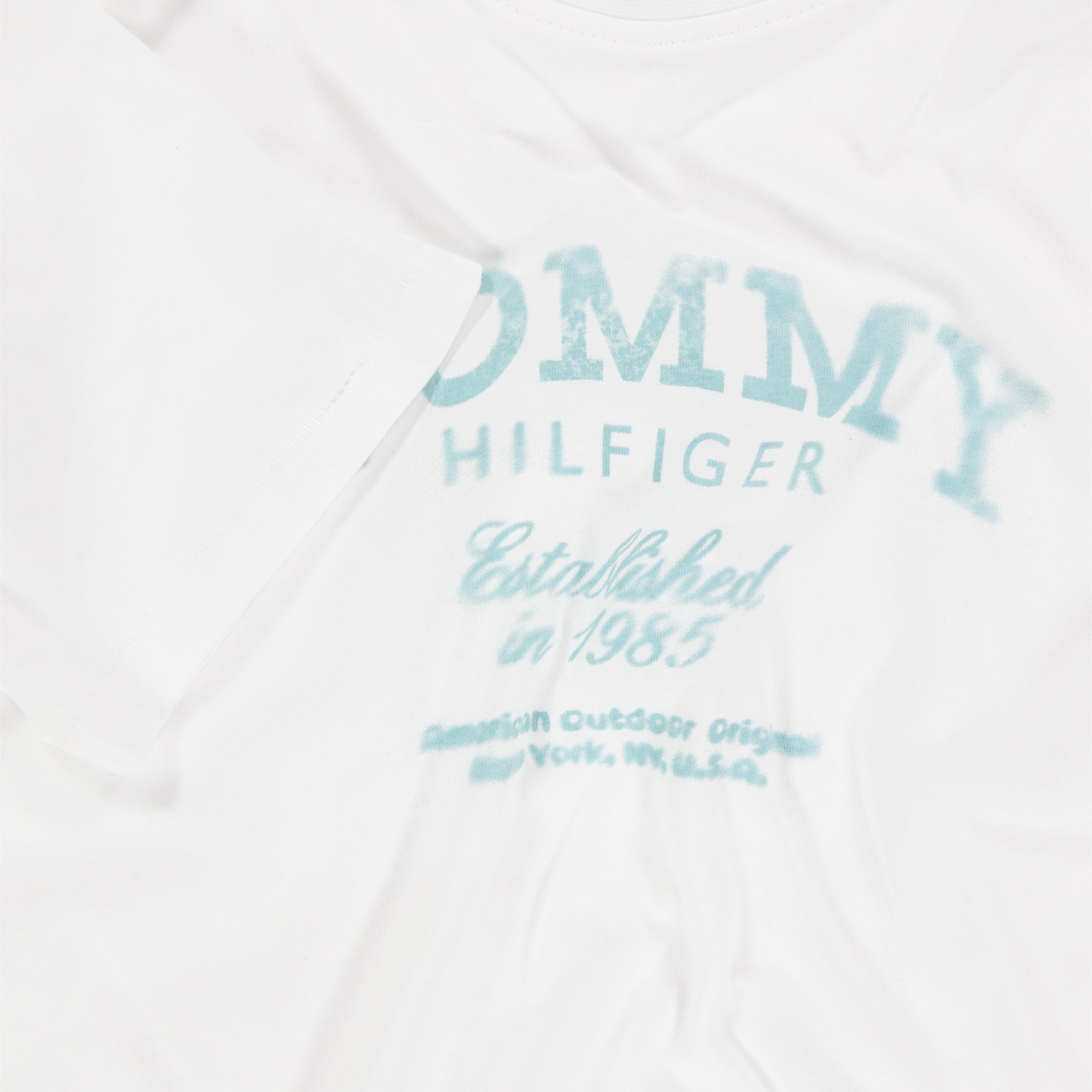 Tommy Hilfiger Kinder Jongens T-Shirt In Wit