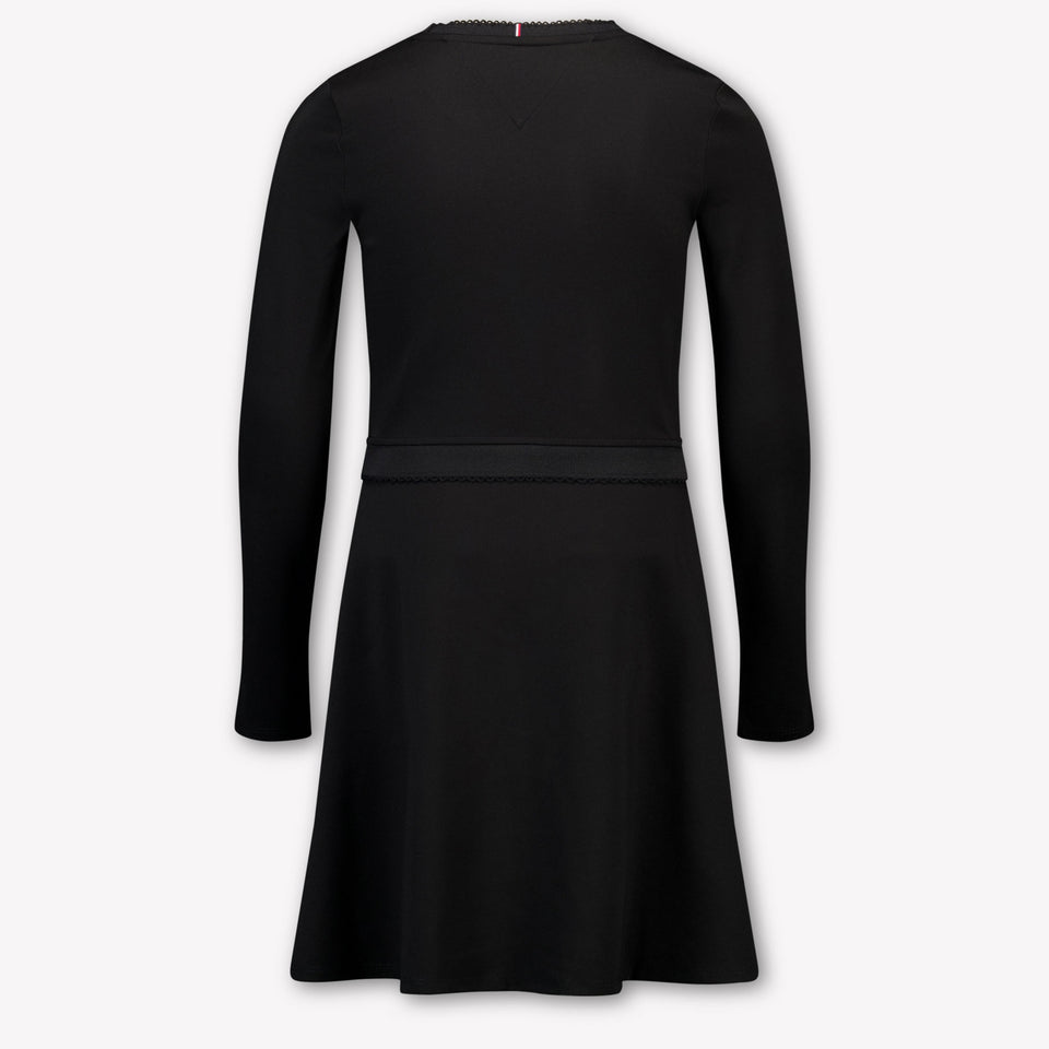 Tommy Hilfiger Kids Girls Dress Black