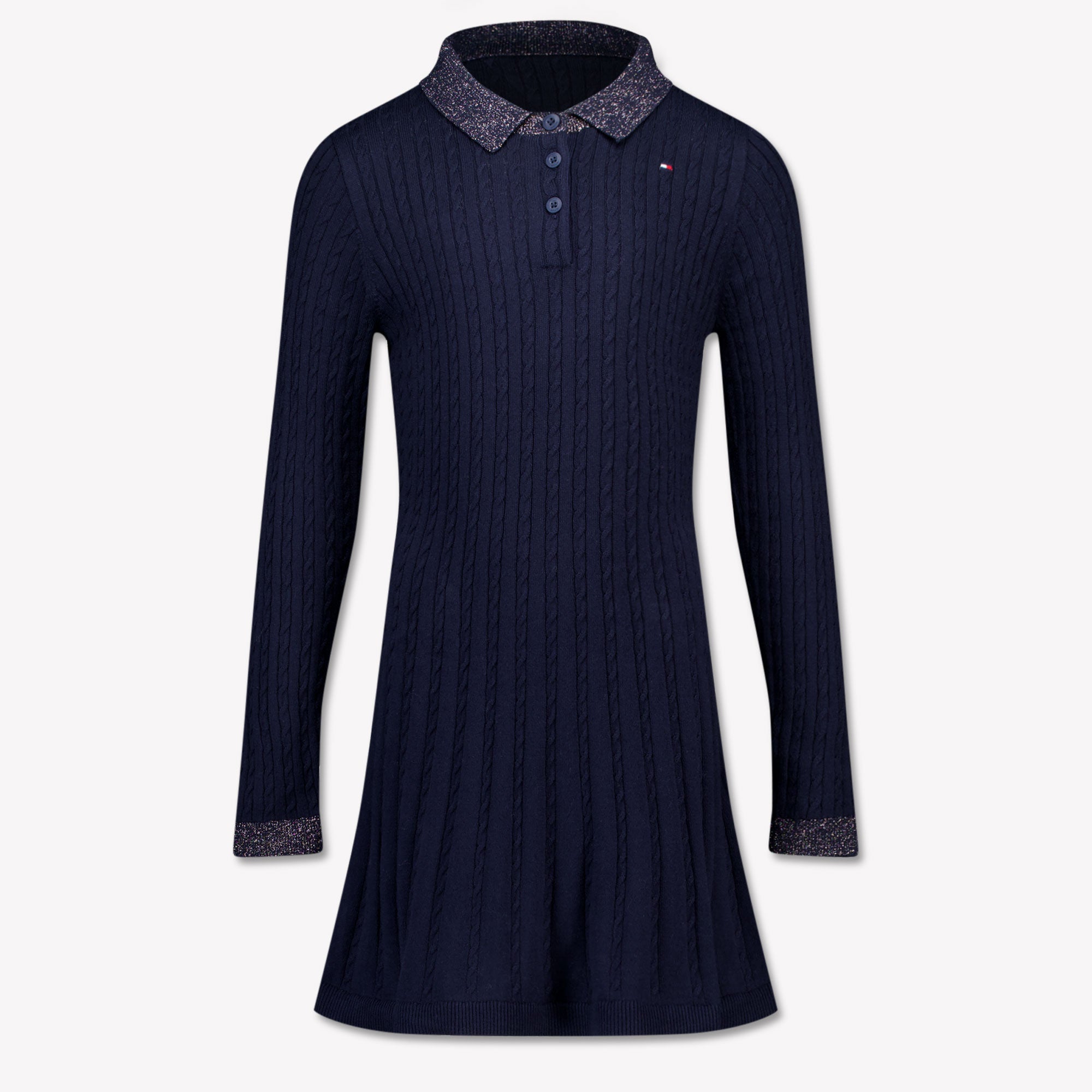 Tommy Hilfiger Kids Girls Dress Navy