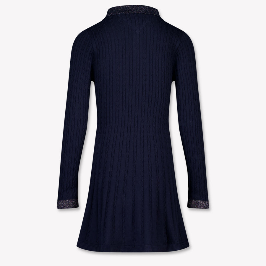 Tommy Hilfiger Kids Girls Dress Navy