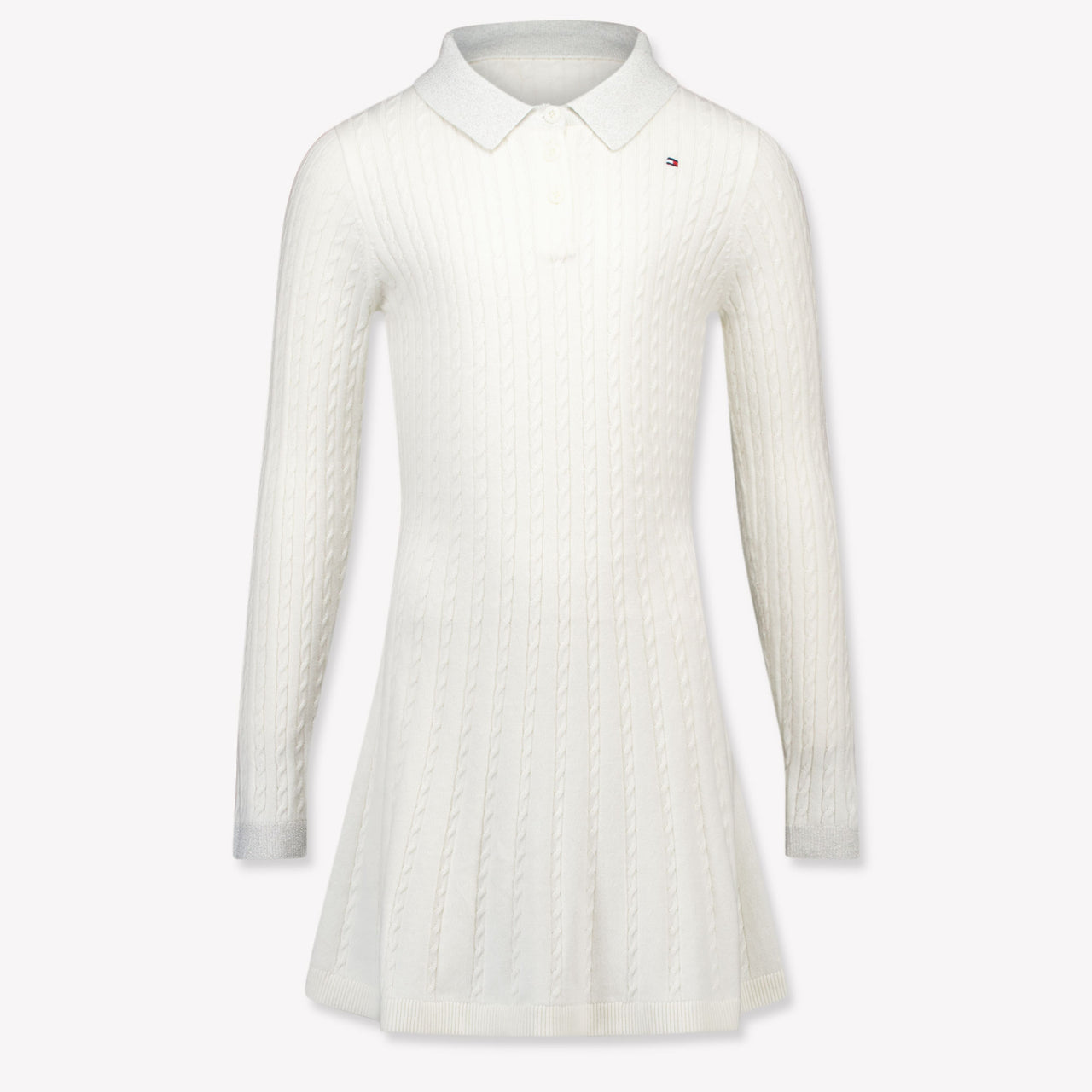 Tommy Hilfiger Kids Girls Dress OffWhite