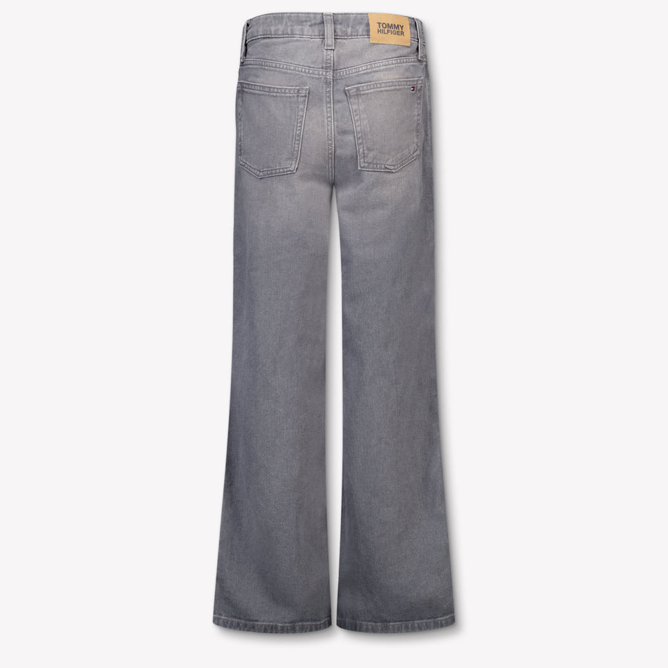 Tommy Hilfiger Mabel Kids Girls Jeans In Gray