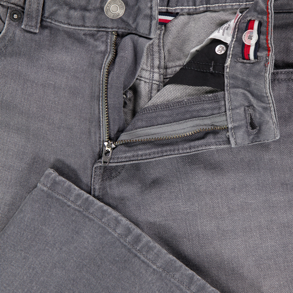 Tommy Hilfiger Mabel Kids Girls Jeans In Gray