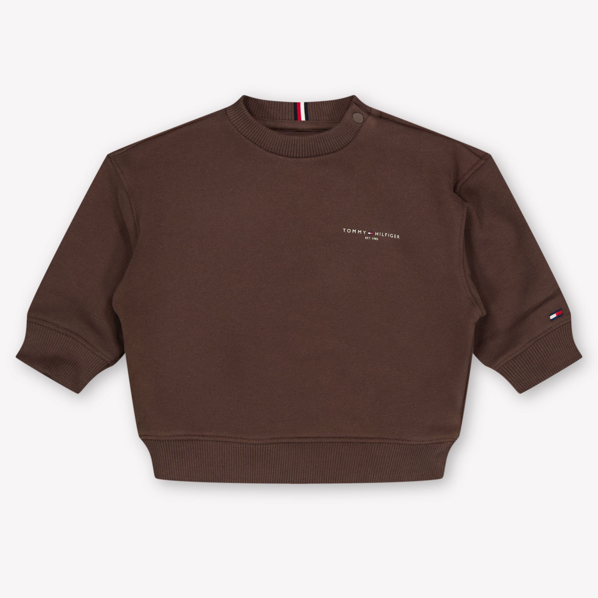 Tommy Hilfiger Baby Unisex Trui In Bruin