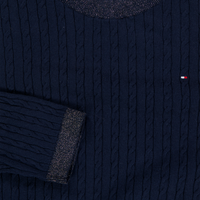 Tommy Hilfiger Kinder Meisjes Trui In Navy