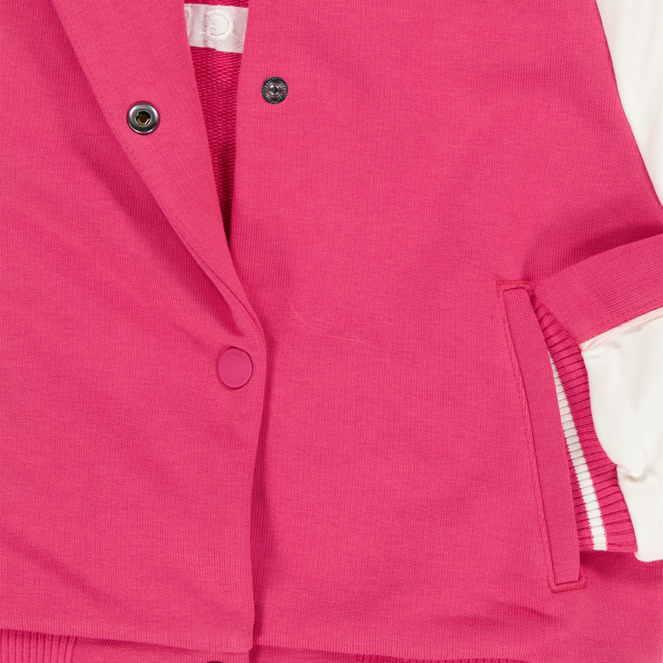 Tommy Hilfiger Kids Girls Jacket Fuchsia