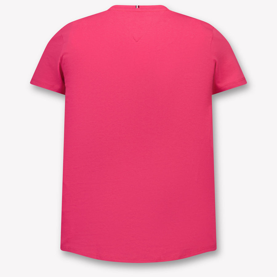 Tommy Hilfiger Kids Girls T-shirt in Fuchsia