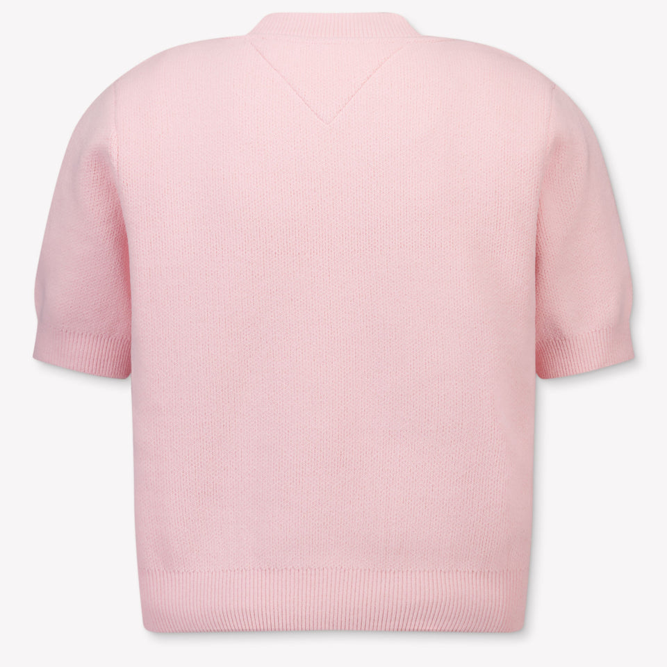 Tommy Hilfiger Kids Girls Sweater in Light Pink