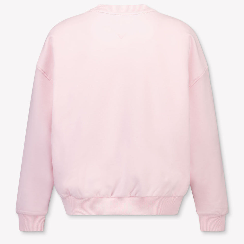Tommy Hilfiger Kinder Meisjes Trui In Licht Roze