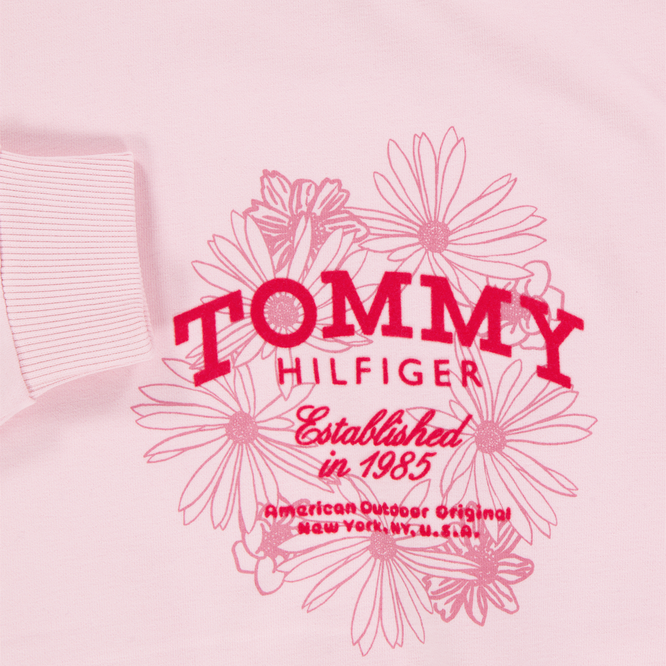 Tommy Hilfiger Kinder Meisjes Trui In Licht Roze