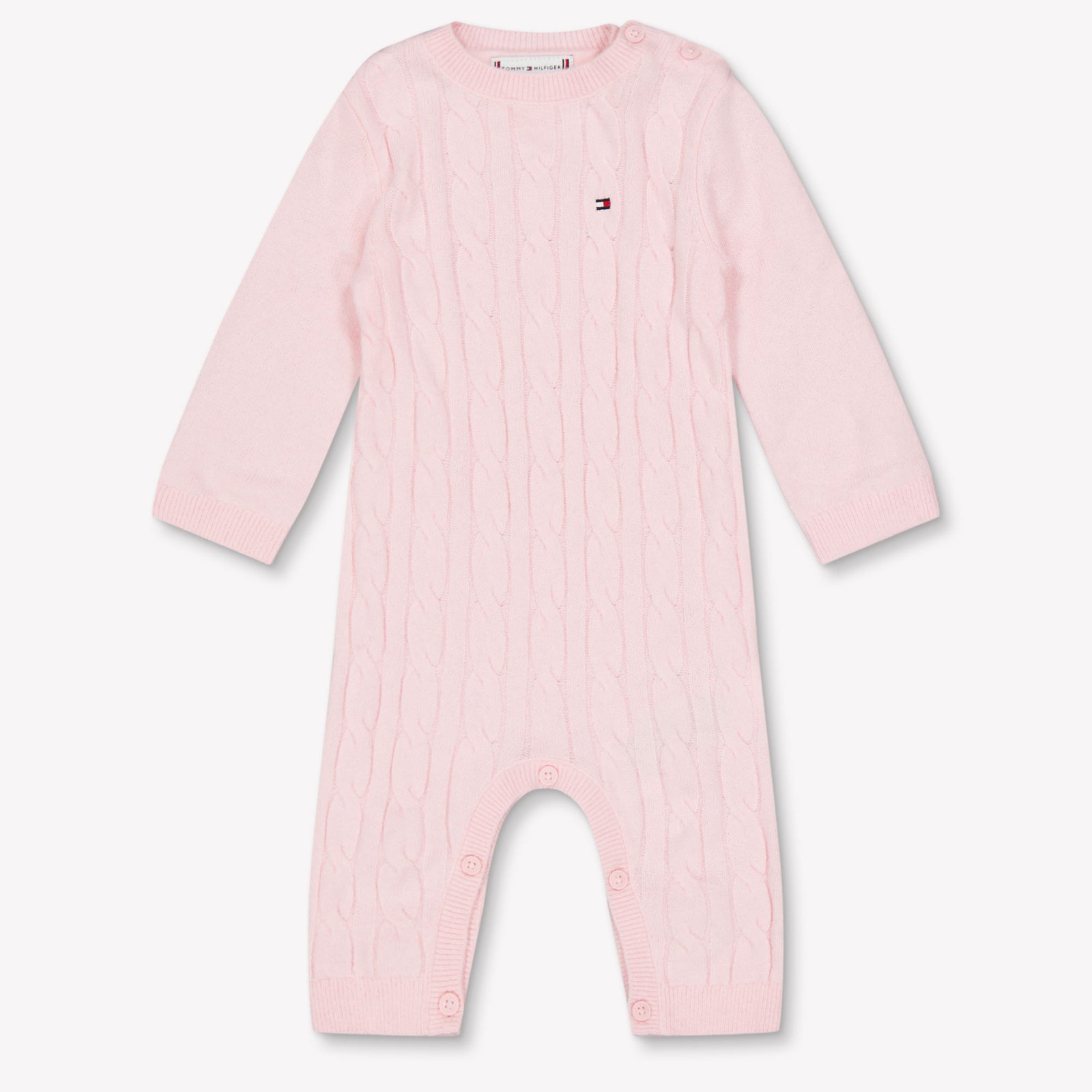 Tommy Hilfiger Baby Unisex Playsuit In Light Pink
