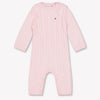 Tommy Hilfiger Baby Unisex Playsuit In Light Pink