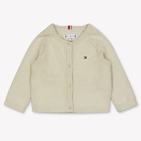 Tommy Hilfiger Baby Unisex Vest In Licht Beige