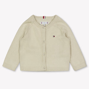 Tommy Hilfiger Baby Unisex Vest In Licht Beige