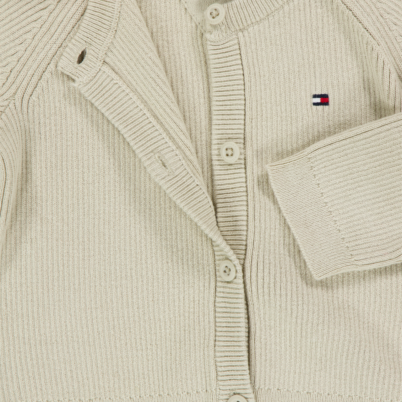 Tommy Hilfiger Baby Unisex Vest In Licht Beige
