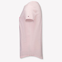 Tommy Hilfiger Kids Girls T-shirt in Light Pink