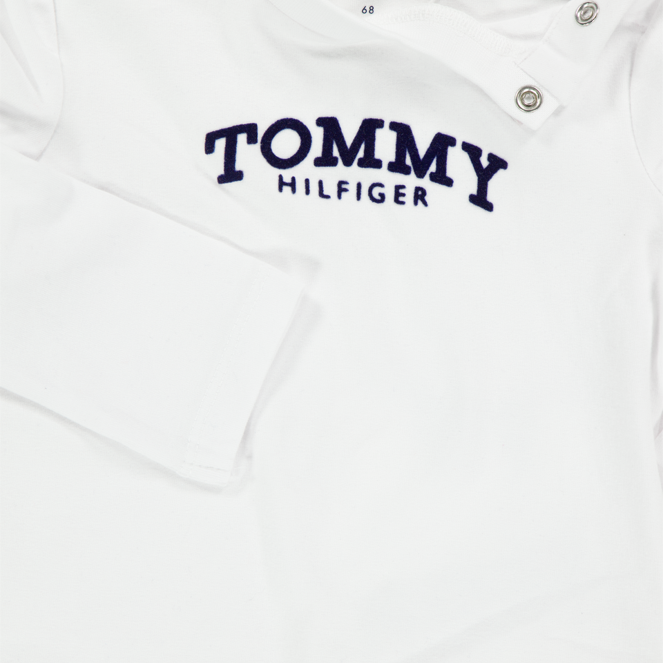 Tommy Hilfiger Baby Unisex T-shirt in White