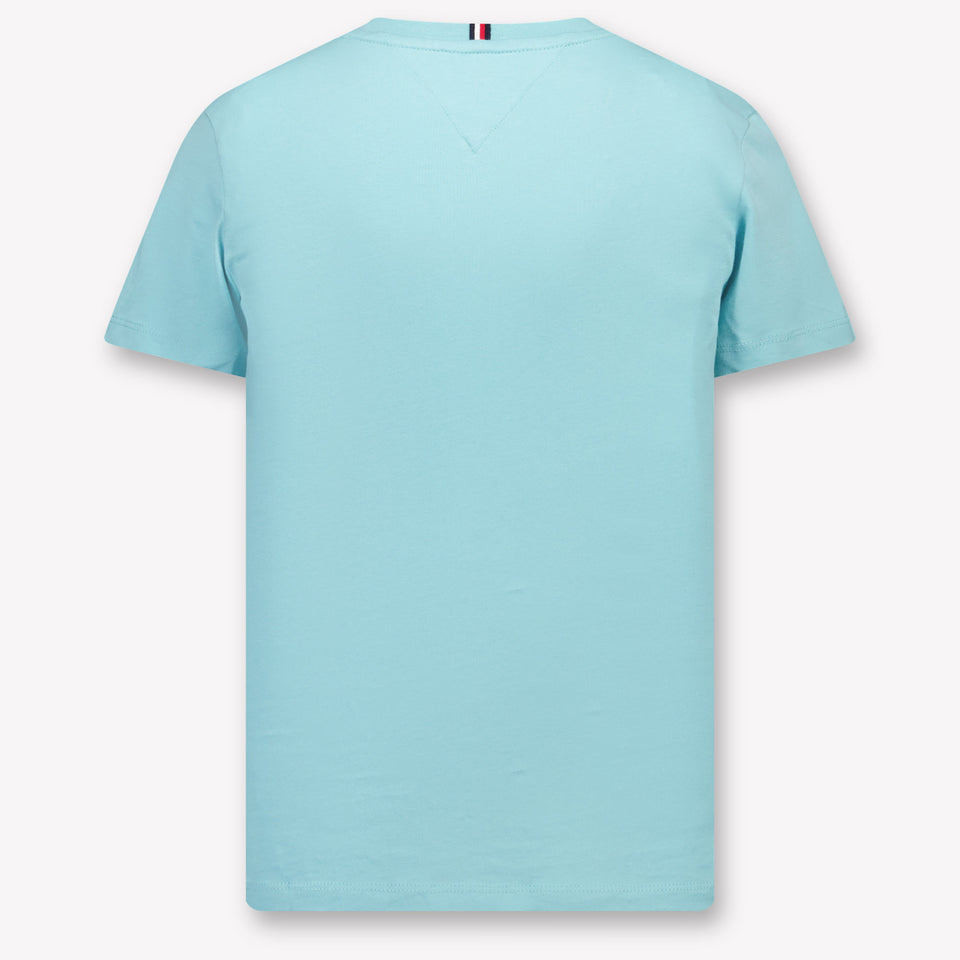Tommy Hilfiger Kids Unisex T-shirt in Turquoise