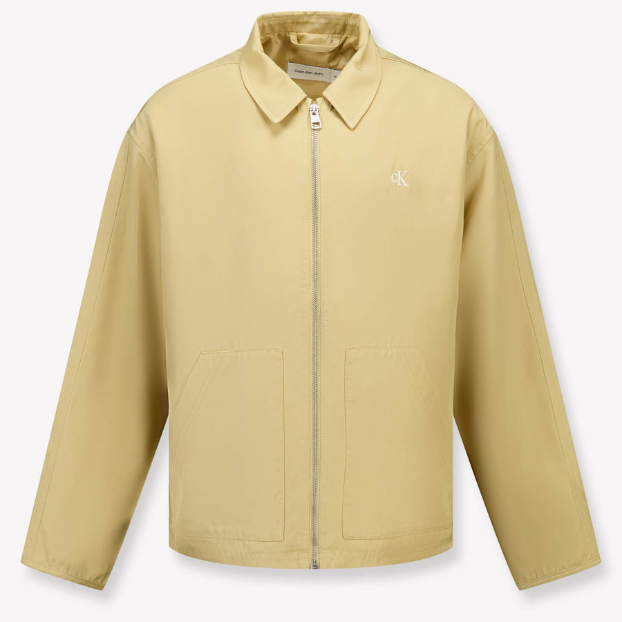 Calvin Klein Kinder Jongens Zomerjas In Beige
