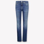 Calvin Klein Kids Boys Jeans In Dark Blue