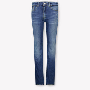 Calvin Klein Kids Boys Jeans In Dark Blue