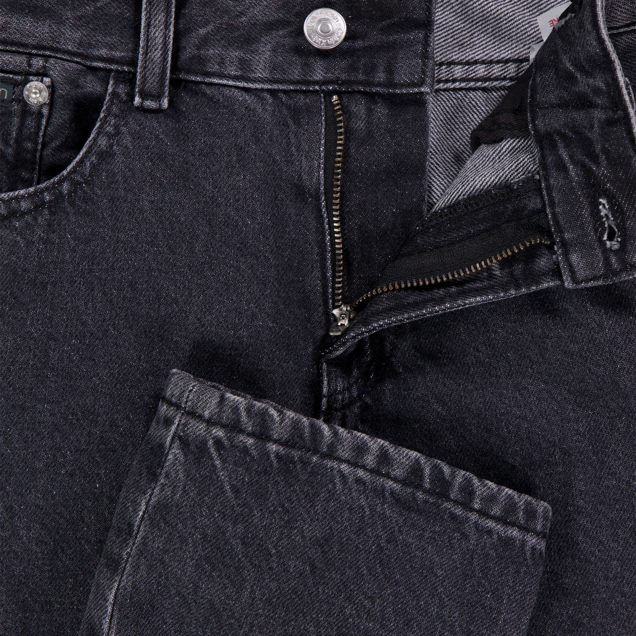 Calvin Klein Kids Boys Jeans In Black